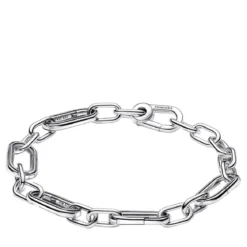 Pandora Sterling silver link bracelet with 5 openable link Silver Armband