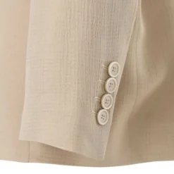 Peserico Blazer mit Taillengürtel braun Blazer
