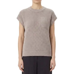 Peserico Shirt aus Strick braun