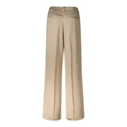 Peserico Weite Stoffhose braun Stoffhose