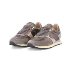 Philippe Model Sneaker Blville aus Leder braun Schnürschuhe