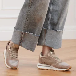 Philippe Model Sneaker Tropez Haute Low Hellbraun Low-Top-Sneaker