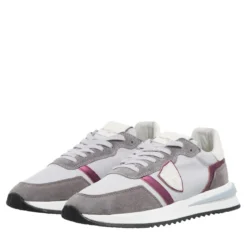 Philippe Model Tropez 2.1 Low Woman Mondial_Gris Anthracite Low-Top-Sneaker