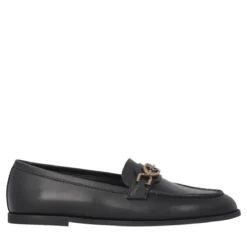 Pinko Naty 05 - Mocassino Calf Leather Black Black Loafer