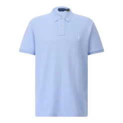 Polo Ralph Lauren Custom Slim-Fit Poloshirt Hellblau Poloshirt