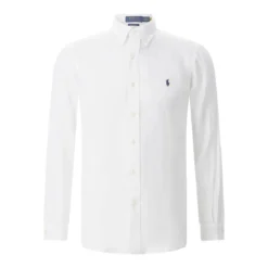 Polo Ralph Lauren Hemd mit Logo blau Hemd