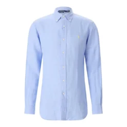 Polo Ralph Lauren Hemd mit Logo blau Hemd