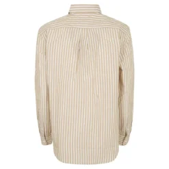 Polo Ralph Lauren Long-Sleeve Button-Up Shirt Neutrals Bluse