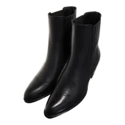 Polo Ralph Lauren P Chls Wstrn-Boots-Mid Boot Black Cowboy-Stiefel