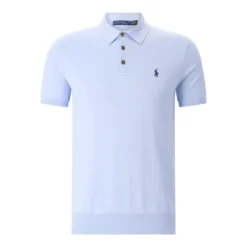 Polo Ralph Lauren Poloshirt mit Logo blau Poloshirt