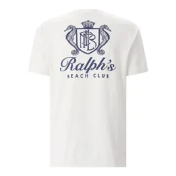 Polo Ralph Lauren T-Shirt mit Print weiß T-Shirt