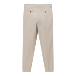 PROFUOMO Chinohose aus Leinenmix beige Stoffhose