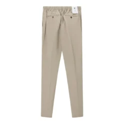 Pt Torino Hose aus Leinenmix braun Stoffhose