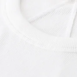 Rag & Bone Geripptes T-Shirt weiß Top