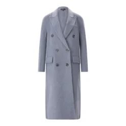Rag & Bone Mantel aus Kaschmir-Woll-Mix blau Wintermantel