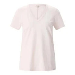Rag & Bone T-Shirt The Slub Vee pink T-Shirt