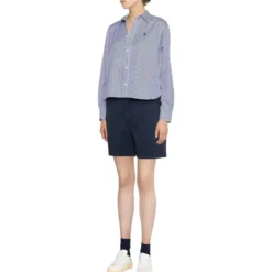 Ralph Lauren Blouse with contrasting stripes blau Bluse