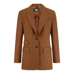 Riani Blazer aus Viskose-Mix braun Blazer