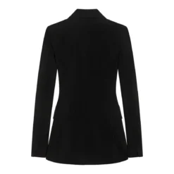 Riani Klassischer Blazer mit Schulterpolstern Schwarz Blazer