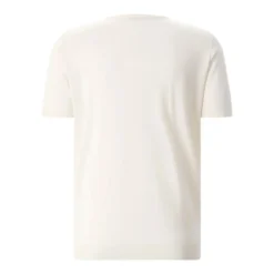 Roberto Collina Kurzarm-Pullover aus Seide weiß T-Shirt