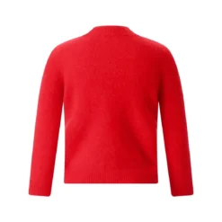 Roberto Collina Pullover aus Kaschmir-Seide-Mix rot Pullover