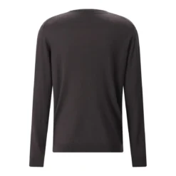 Roberto Collina Rundhalspullover aus Merinowolle blau Pullover