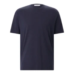 Roberto Collina T-Shirt aus Baumwolle dunkelblau T-Shirt