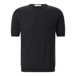 Roberto Collina T-Shirt aus Baumwolle schwarz T-Shirt