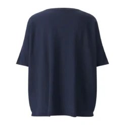 Roberto Collina T-Shirt mit Rundhalsausschnitt dunkelblau T-Shirt