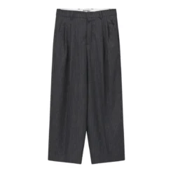 ROSSI Hose aus Woll-Mix grau Stoffhose