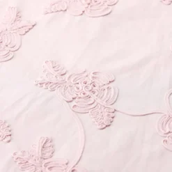 Rotate Flower Maxi Skirt Pink Midirock