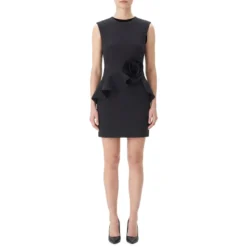Rotate Minikleid Rose schwarz Minikleid