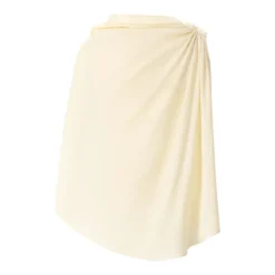 Rotate Top aus Satin gelb Top