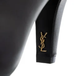 Saint Laurent Josie 75 Far B Nero Stiefeletten