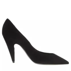 Saint Laurent Paris Pumps Suede Black Pumps