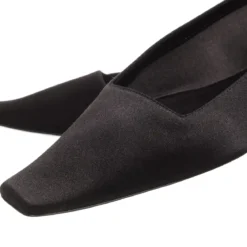 Saint Laurent Poppy Ballet Flat Nero Ballerinas
