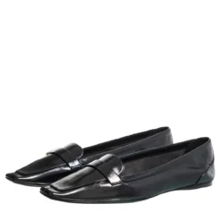 Saint Laurent Poppy Bal Shoes Black Ballerinas