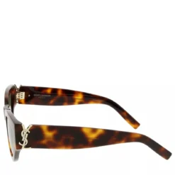 Saint Laurent SL M94-003 53 Sunglass Woman Acetate Havana-Havana-Green Sonnenbrille