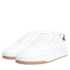 Saint Laurent Sneaker White / Black Low-Top-Sneaker