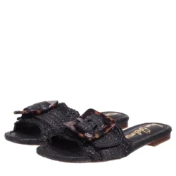Sam Edelman Bambi Black Slides
