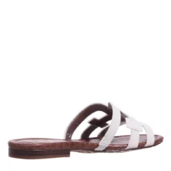 Sam Edelman Bay Bright White Slides