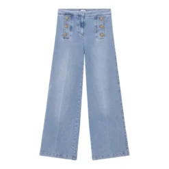 Seductive Wide-Leg Jeans Bridget blau Wide Leg Jeans