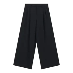 S Max Mara Weite Hose Donata blau Marlene-Hose