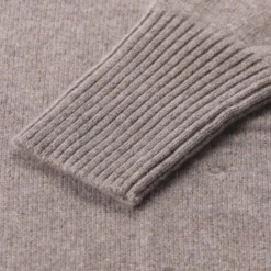 Sminfinity Midikleid aus Kaschmir braun Minikleid