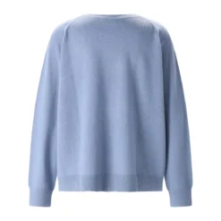 Sminfinity Pullover aus Kaschmir-Mix blau Pullover