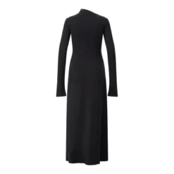 Sportmax Maxikleid Edile aus Wolle schwarz Maxikleid