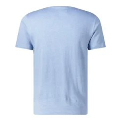 Stefan Brandt T-Shirt Enno aus Leinen blau T-Shirt