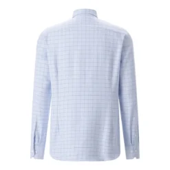 STENSTRÖMS Slim-Fit Hemd aus Baumwolle blau Hemd