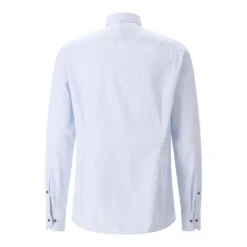 STENSTRÖMS Slim-Fit Hemd aus Baumwolle blau Hemd