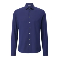 STENSTRÖMS Slim-Fit Hemd aus Baumwolle Blau Hemd